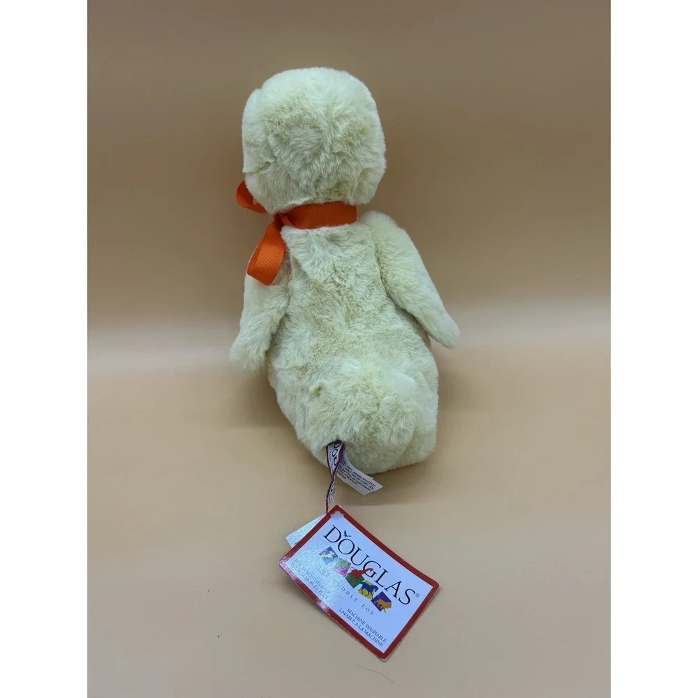 Douglas Dennie Duck Plush Yellow Stuffed Animal Soft Toy w/ Tag Ribbon #4666 - Picture 6 of 6